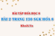 Bài 2 trang 130 SGK Hoá 8: Công thức hóa học Axit Bazơ Muối, cách gọi tên Axit Bazo Muối và phân loại